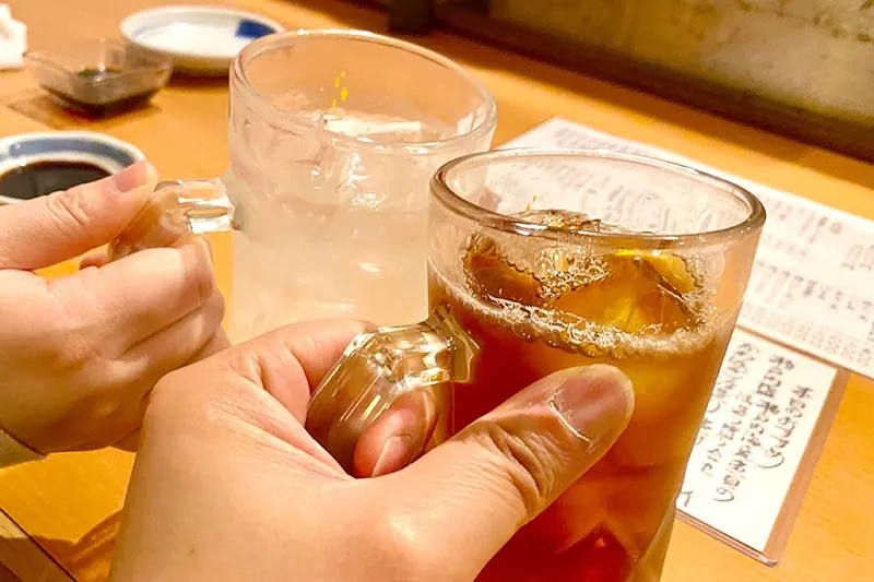 自由に選べる豊富なドリンクメニュー